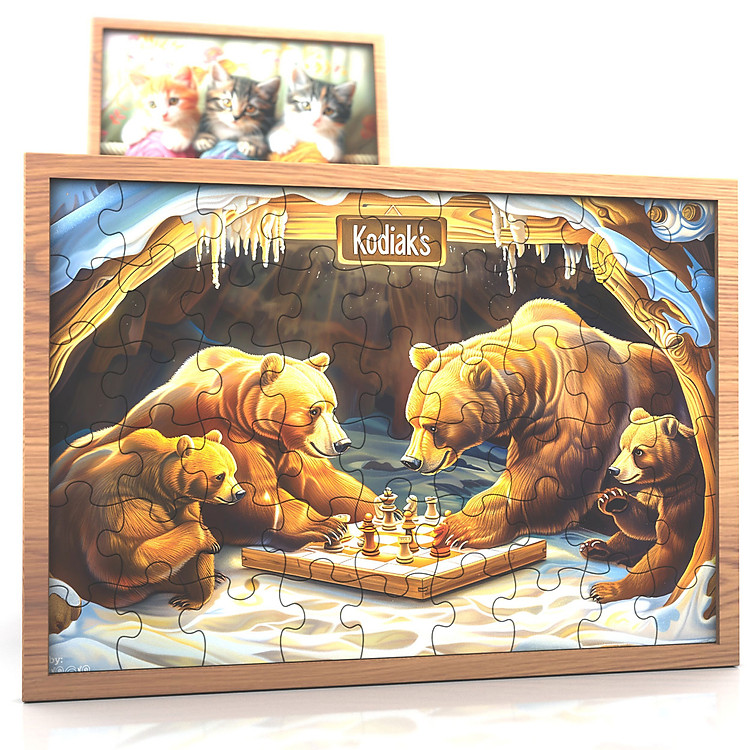 Tranh xếp hình Tia Sáng Nhà Gấu 108 mảnh Chính hãng Tiết kiệm - Hình ảnh 3