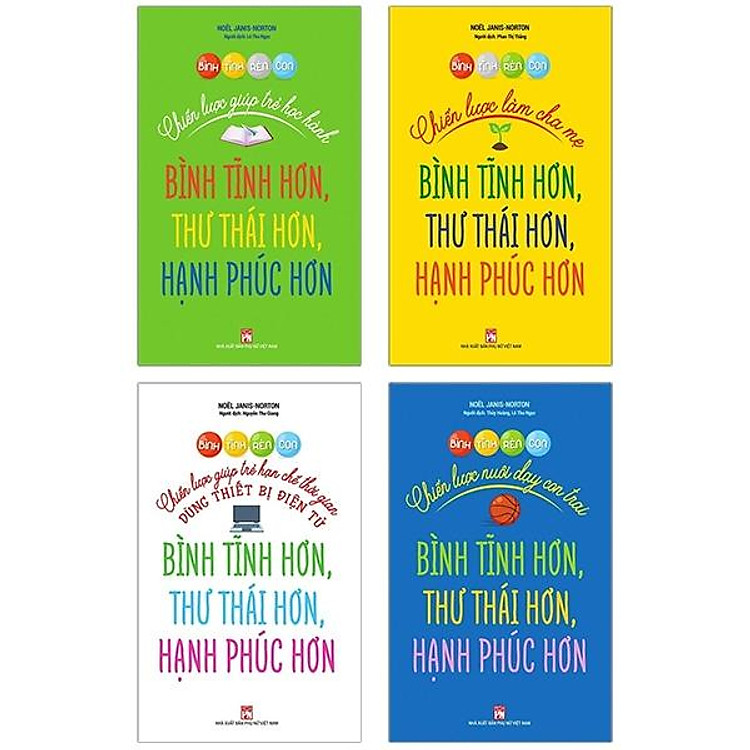 Bình Tĩnh Rèn Con (Bộ 4 Cuốn)