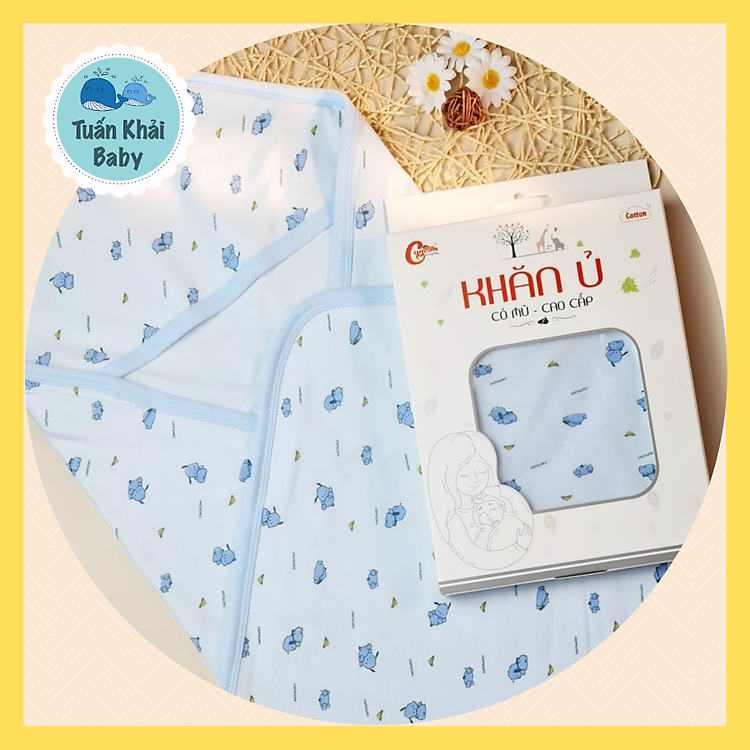 Mua Hộp Khăn Quấn Ủ Sơ Sinh CUNCON Chính hãng Ưu đãi - Hình ảnh 4