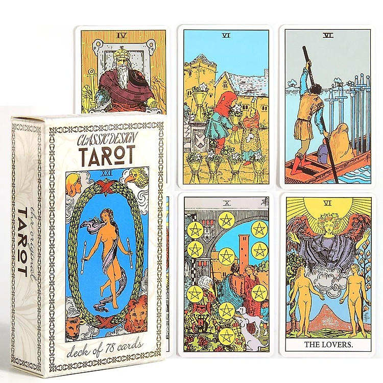 Bộ bài Tarot classic 78 lá - Kèm quà Chính hãng Giá tốt - Hình ảnh 5