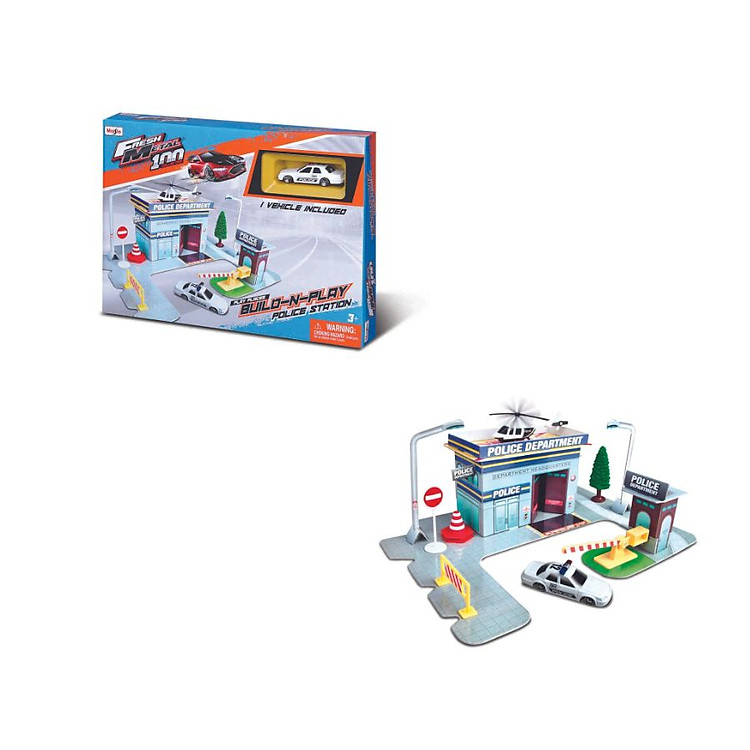 Bộ Đồ Chơi Lắp Ráp Cảnh Sát MAISTO Chính hãng Giá tốt - Hình ảnh 3