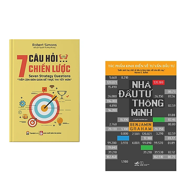 Combo 2Q: Nhà Đầu Tư Thông Minh+7 Câu Hỏi Chiến Lược - Tiếp Cận Đơn Giản Để Thực Thi Tốt Hơn/Sách Kĩ Năng Kinh Doanh Hiệu Quả/Tặng Bookmark Happy LIfe