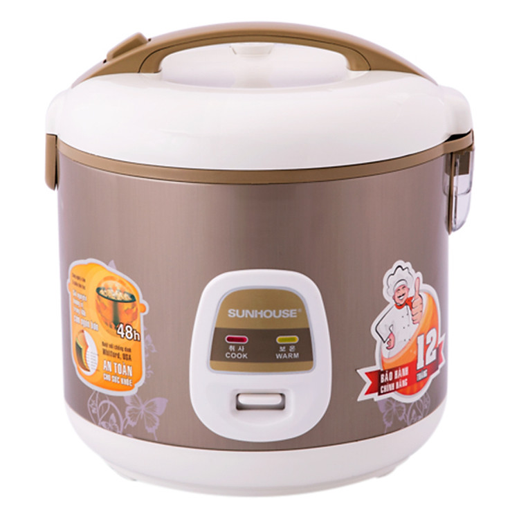 Nồi Cơm Điện Sunhouse SHD8616 (1.8L) - Hàng chính hãng