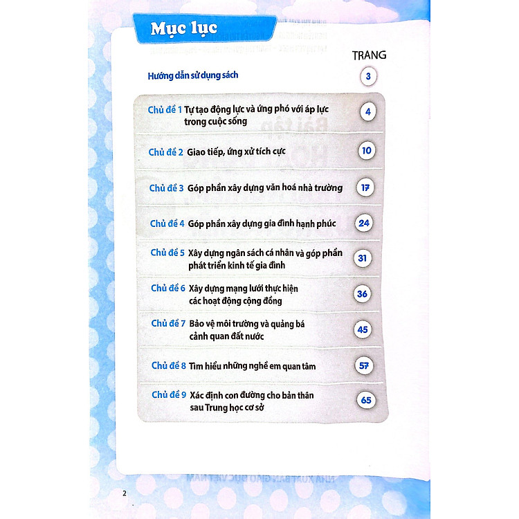 Bài Tập Hoạt Động Trải Nghiệm, Hướng Nghiệp 9 - Bản 1 (Chân Trời) - Ảnh 7