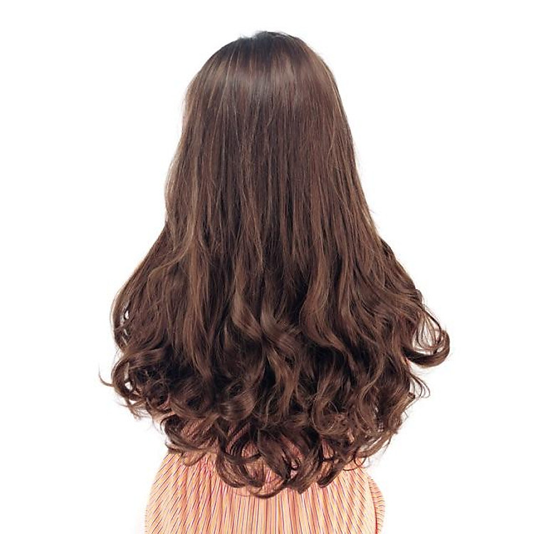 Tóc giả kẹp chữ u xoăn dài 55cm cao cấp