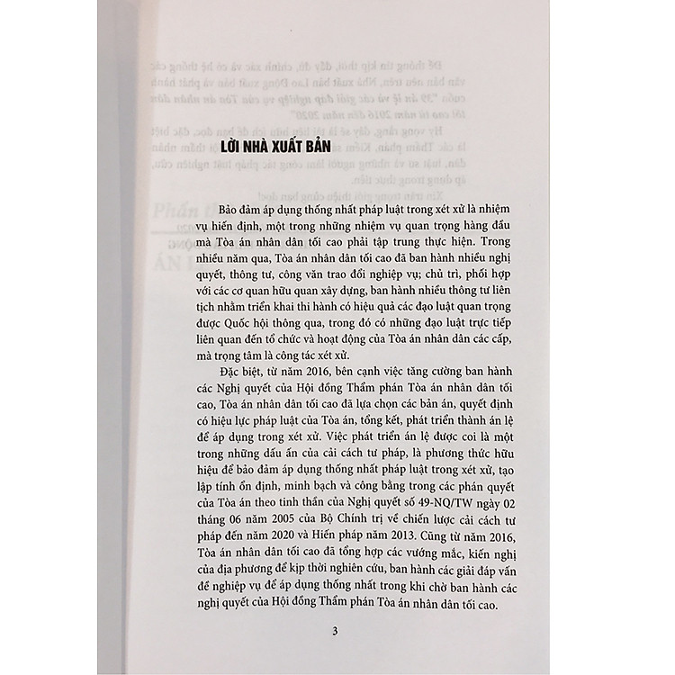 39 Án Lệ Và Các Giải Đáp Nghiệp Vụ Của Tòa Án Nhân Dân Tối Cao (Từ Năm 2016 Đến Năm 2020) - Ảnh 3