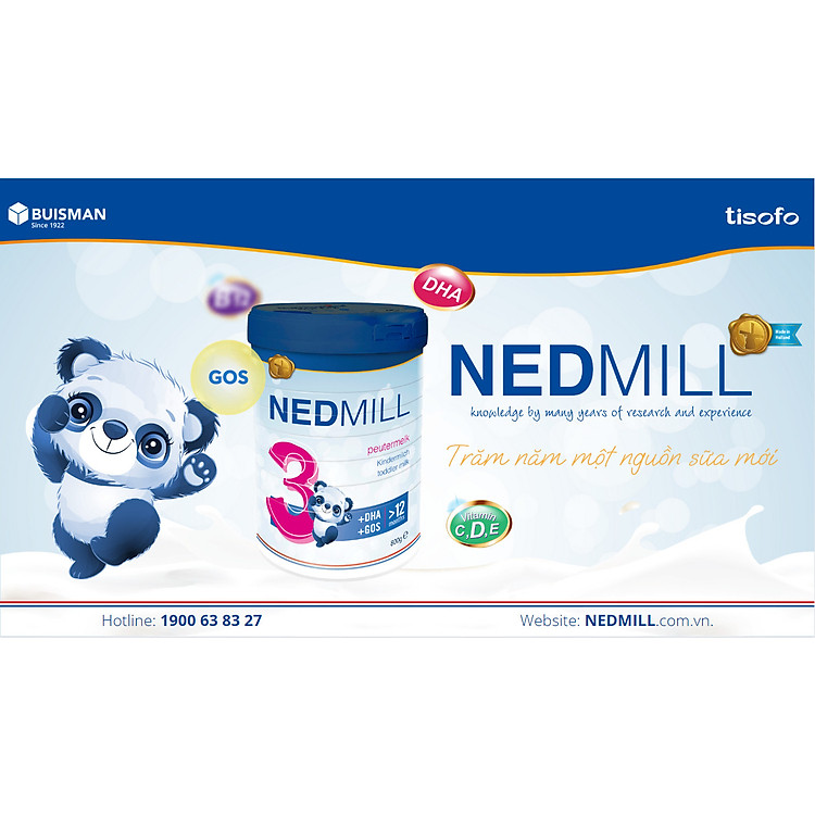 NEDMILL Stage 3 Dinh Dưỡng Trẻ Trên 12 Tháng - Hình ảnh 3
