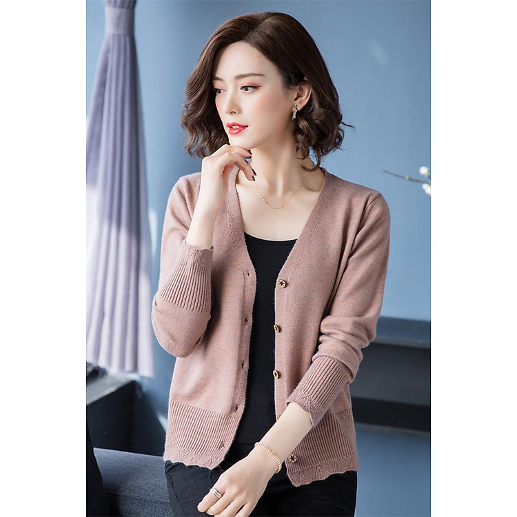 Áo khoác len cardigan nữ đẹp, hàng nhập, chất đẹp
