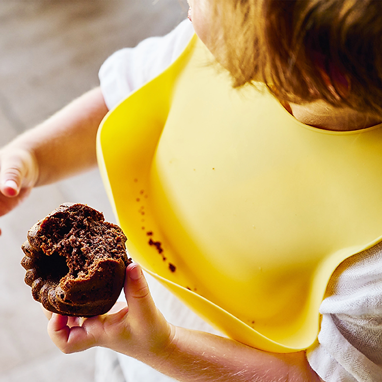 Yếm ăn silicone cao cấp cho bé - RIVER GREEN Chính hãng Ưu đãi - Hình ảnh 4