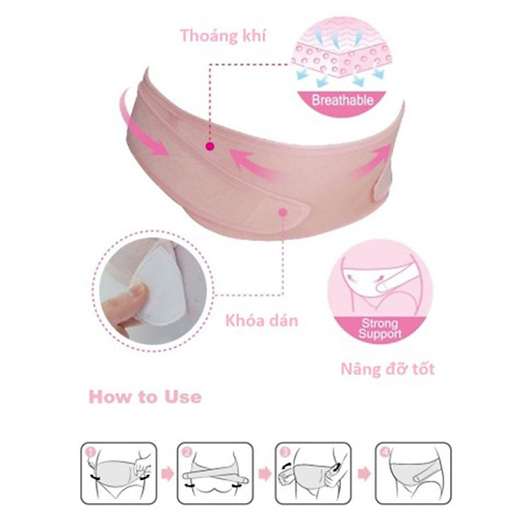 Đai Nâng Bụng Bầu Ku.Ku Duckbill Uy tín Giá rẻ - Hình ảnh 2