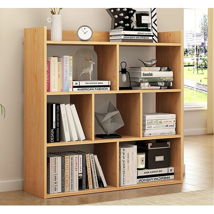 Giá sách đứng , kệ sách đa năng mẫu mới K007