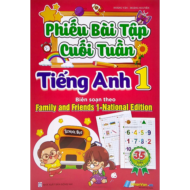 Phiếu Bài Tập Cuối Tuần Tiếng Anh 1 (Theo Family And Friends 1 - National Edition) - Ảnh 7
