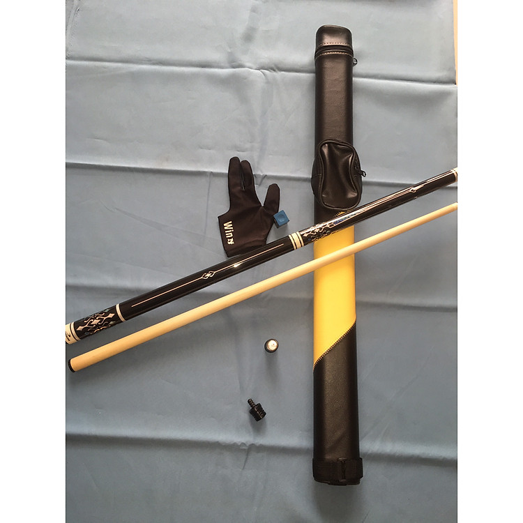 Cơ bida ba băng mỹ thuật BA02 kèm combo