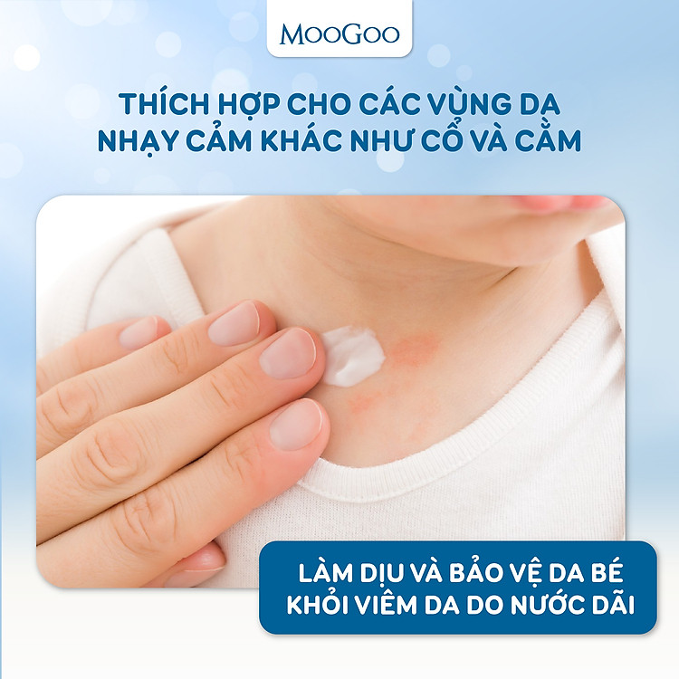Kem chống hăm tã MooGoo 50g, 120g Chính hãng Tiết kiệm - Hình ảnh 5