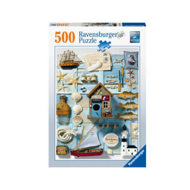 Mua tại Tiki: Puzzle Maritime Flair 500 mảnh RAVENSBURGER Chính hãng Giá rẻ