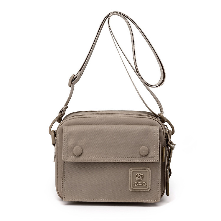 Túi đeo chéo nữ vải dù chống trượt nước thời trang hàn quốc kiểu hộp ngang đáng yêu DRU - Hàng Chính Hãng