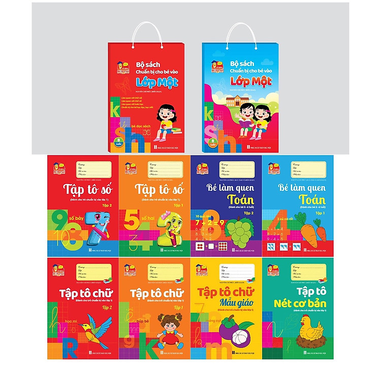 Bộ Sách Chuẩn Bị Cho Bé Vào Lớp Một