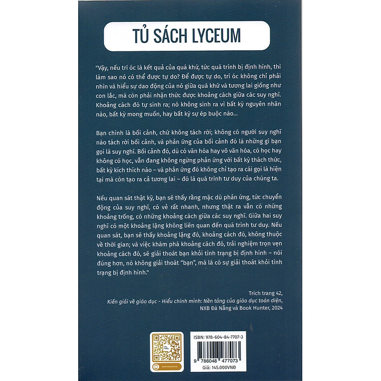 Kiến Giải Về Giáo Dục - Hiểu Chính Mình - Nền Tảng Của Giáo Dục Toàn Diện - Ảnh 2