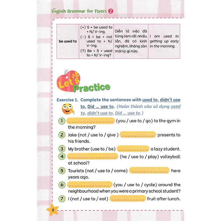 English Grammar For Flyers 2 - Có Đáp Án - Ảnh 8