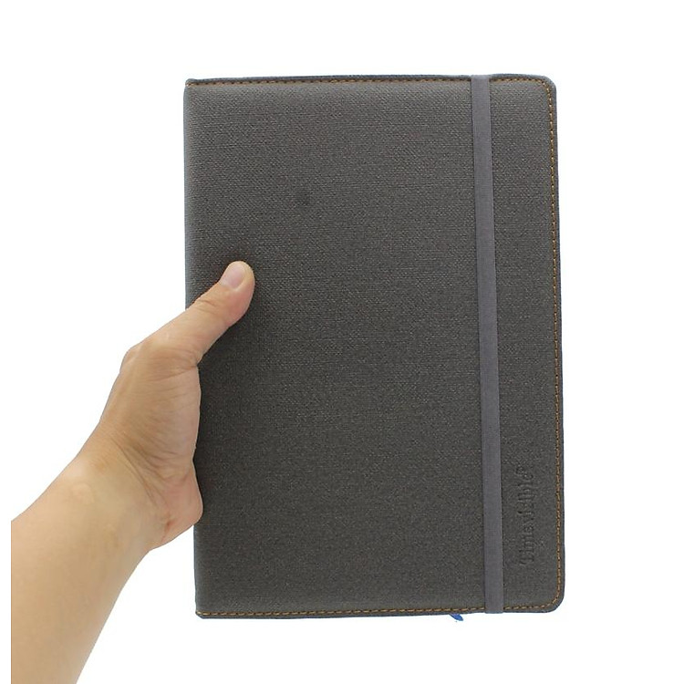 Sổ Da Cao Cấp Time Visible 8 (200 trang) - Màu Xám - Ảnh 4