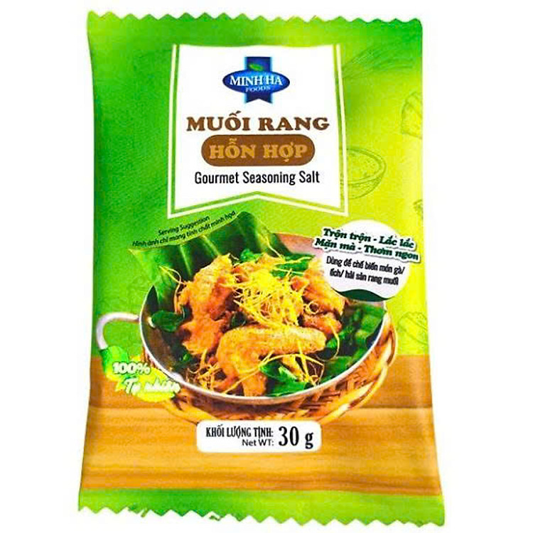 Muối Rang Hỗn Hợp 30g _ Minh Hà
