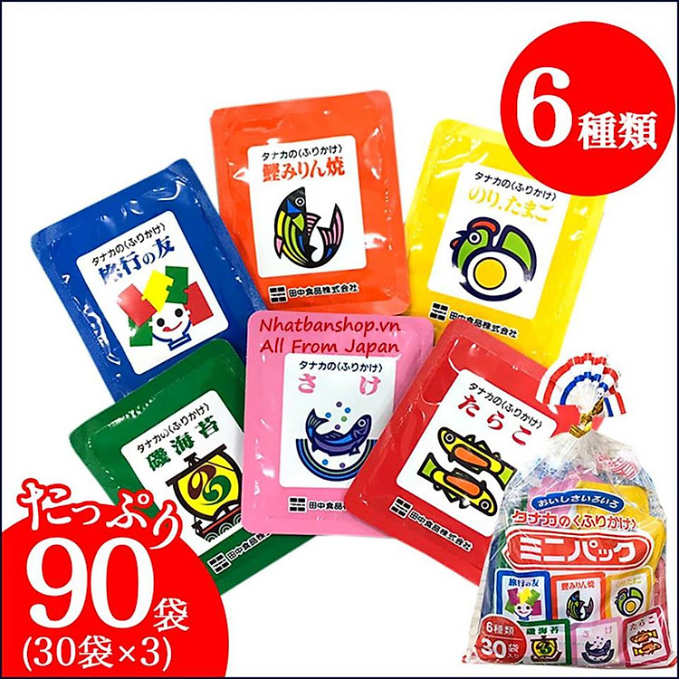 Nơi mua Gia vị rắc cơm 6 vị Nhật Bản Đảm bảo Tiết kiệm - Hình ảnh 2