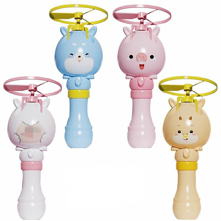 Máy bắn bong bóng xà phòng chong chóng bay trên không trung - Ảnh 5