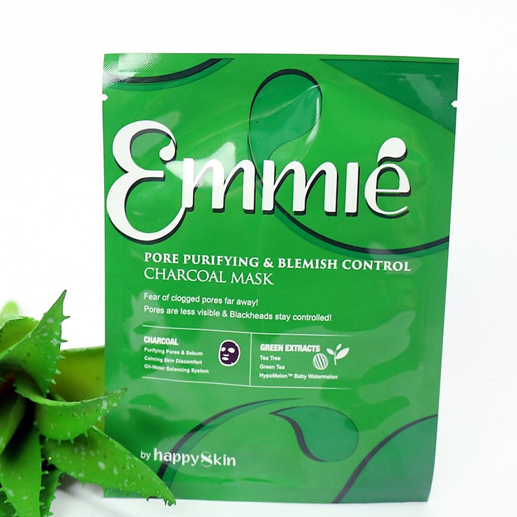Mặt nạ ngăn ngừa mụn Emmie Pore Purifying & Blemish Control Charcoal Mask 25 ml