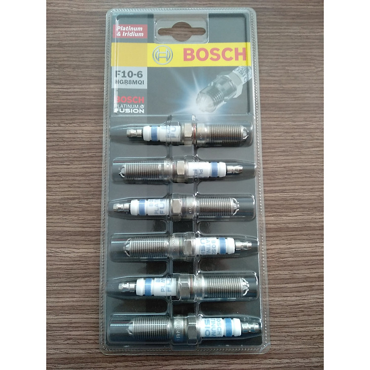 Bộ Bugi Chân Côn (4 Chấu) Bosch Platium-Iridium Jeep Grand Cherokee IV 3.6, Wrangler III 3.6, Mazda CX9, Land Rover Evoque