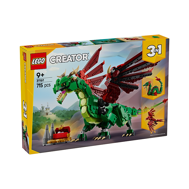 Mua tại Tiki: Đồ Chơi Lắp Ráp Rồng LEGO 31161 Chính hãng Giá tốt