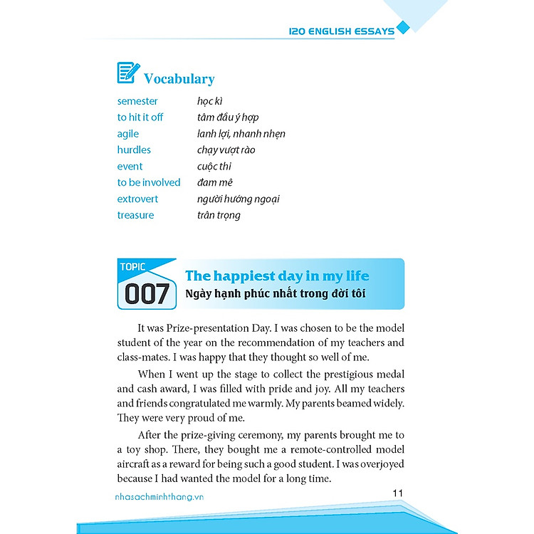 The Langmaster - 120 Bài Luận Tiếng Anh - Ảnh 4