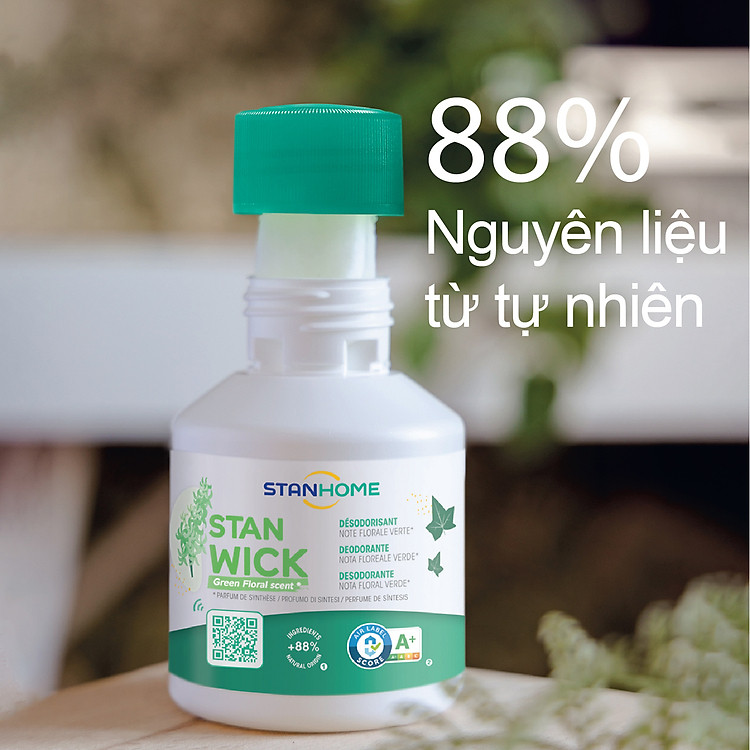 Sáp thơm khử mùi Stanhome Stan Wick Ocean 250ml hương biển tươi mát tiêu chuẩn Air Label Score A+ - Hình ảnh 3