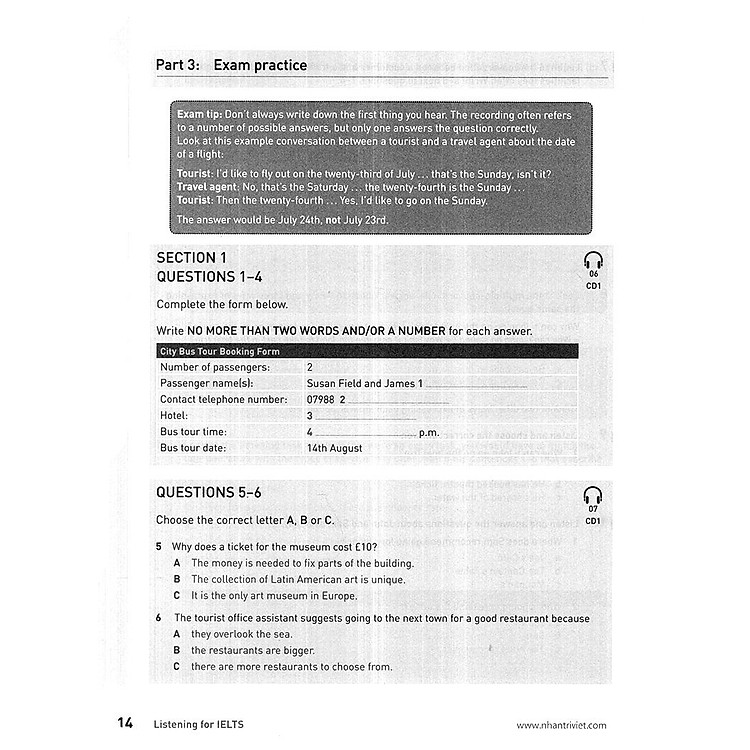 Collins - Listening For IELTS - Ảnh 4