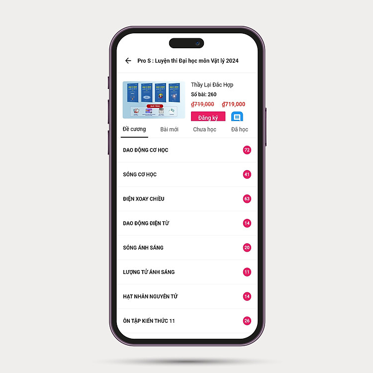 ID MoonBook Luyện Thi Môn Vật Lý PRO S Kèm Khóa Học Cả Năm 2023 - 2024 - Ảnh 3