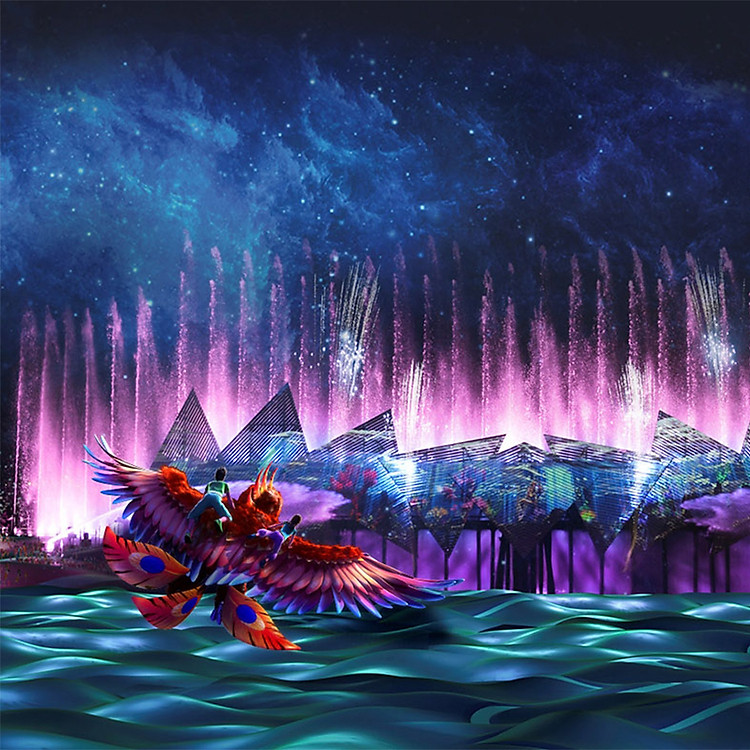 Vé Nhạc Nước Singapore Wings Of Time - Suất 20h40