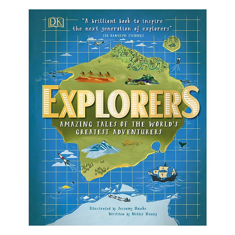 Sách Explorers: Amazing Tales of the World's Greatest Adventurers (Hardback)