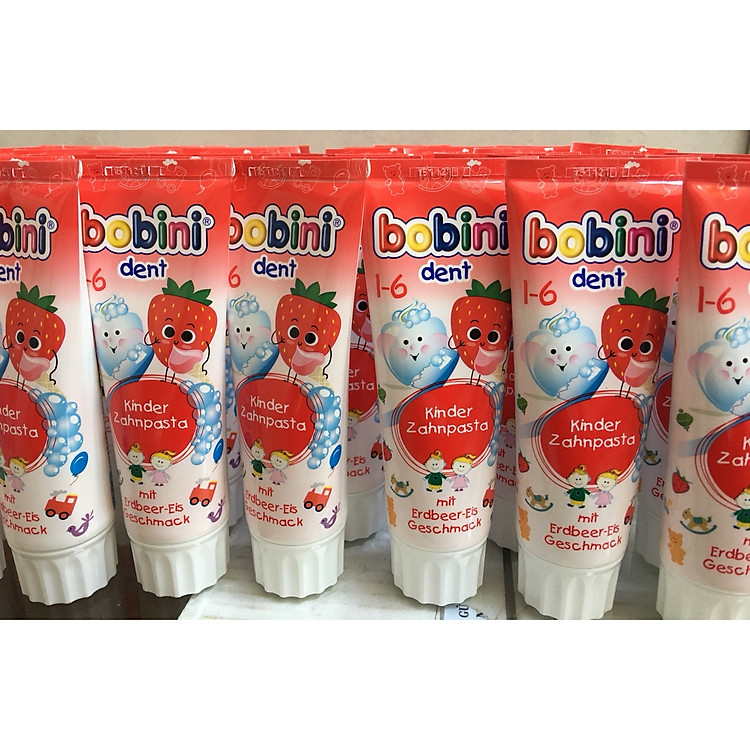 Mua Kem đánh răng Bobini hương dâu cho trẻ Chính hãng Giá tốt - Hình ảnh 5