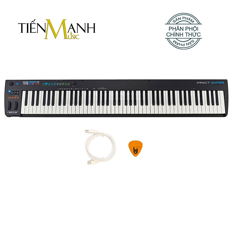 Nektar GXP88 Midi Keyboard Controller 88 Phím Cảm ứng lực Bàn phím sáng tác - Sản xuất âm nhạc Producer Hàng Chính Hãng - Kèm Móng Gẩy DreamMaker