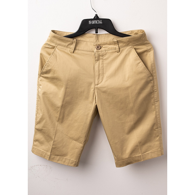 Quần Short Nam Kaki 5S (QKKS023BED) Kiểu Dáng Slimfit Trẻ Trung, Năng Động Đầy Nam Tính