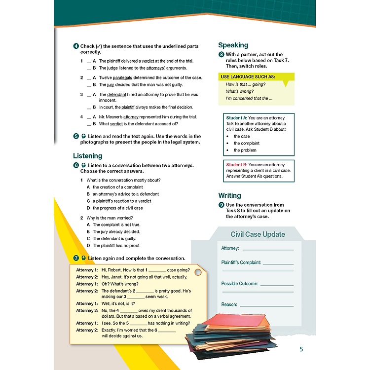 Career Paths Law (Esp) Student's Book With Crossplatform Application - Ảnh 5