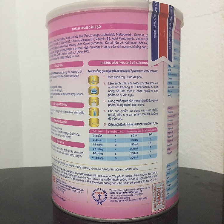 Nơi mua Sữa Dê NANO IQ PLUS Cho Bé 900g Uy tín Giá rẻ - Hình ảnh 5