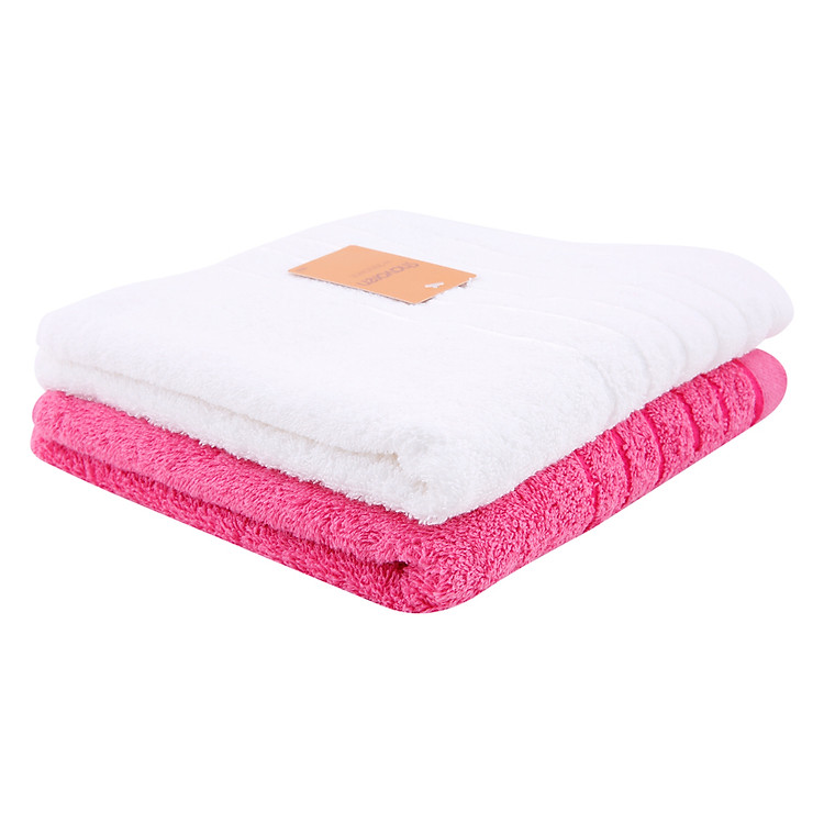 Bộ 02 Khăn Mặt Hàn Quốc SongWol SH LINE BORDER