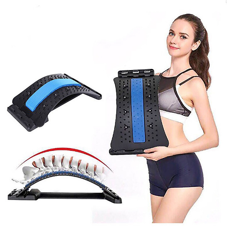 Khung nắn chỉnh hình cột sống và massage diện chuẩn mới nhất - hỗ trợ điều trị thoát vị đĩa đệm, nhức mỏi lưng