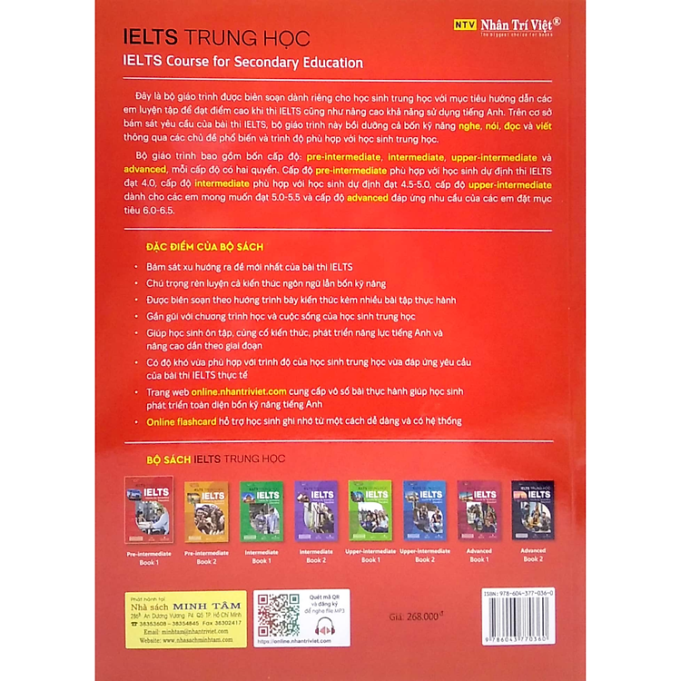 IELTS Trung Học - Pre-Intermediate Book 1 - Ảnh 2