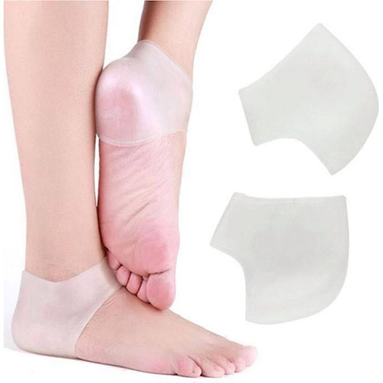 Miếng bảo vệ gót chân silicon (Màu Trắng)
