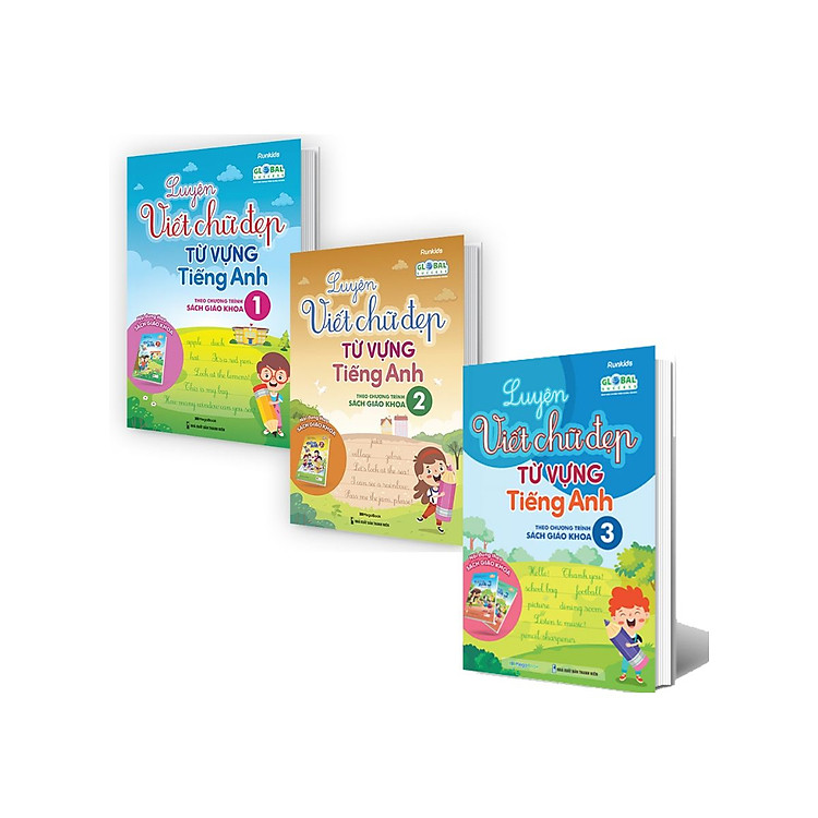 Luyện Viết Chữ Đẹp Từ Vựng Tiếng Anh Lớp 1,2,3