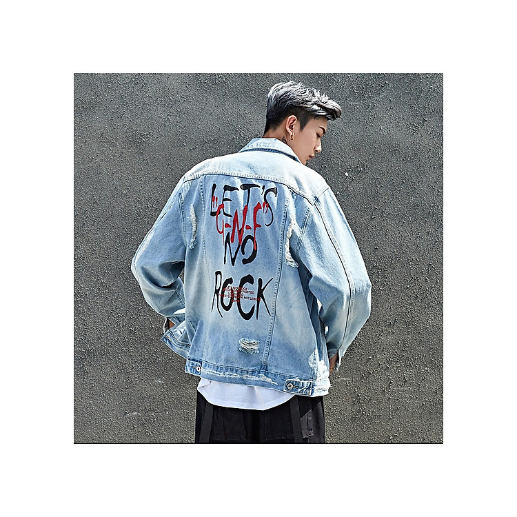 Áo khoác kaki jean Nam UNISEX GSJ3