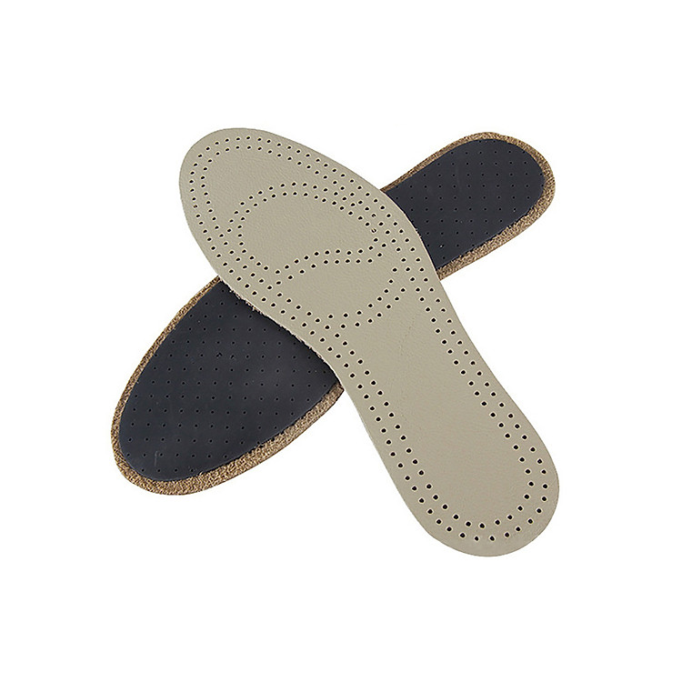 Bộ 1 Cặp Lót Giày Nam Da Bò ,Êm Chân Thoáng Khí Dùng Cho Mọi Loại Giầy LG011