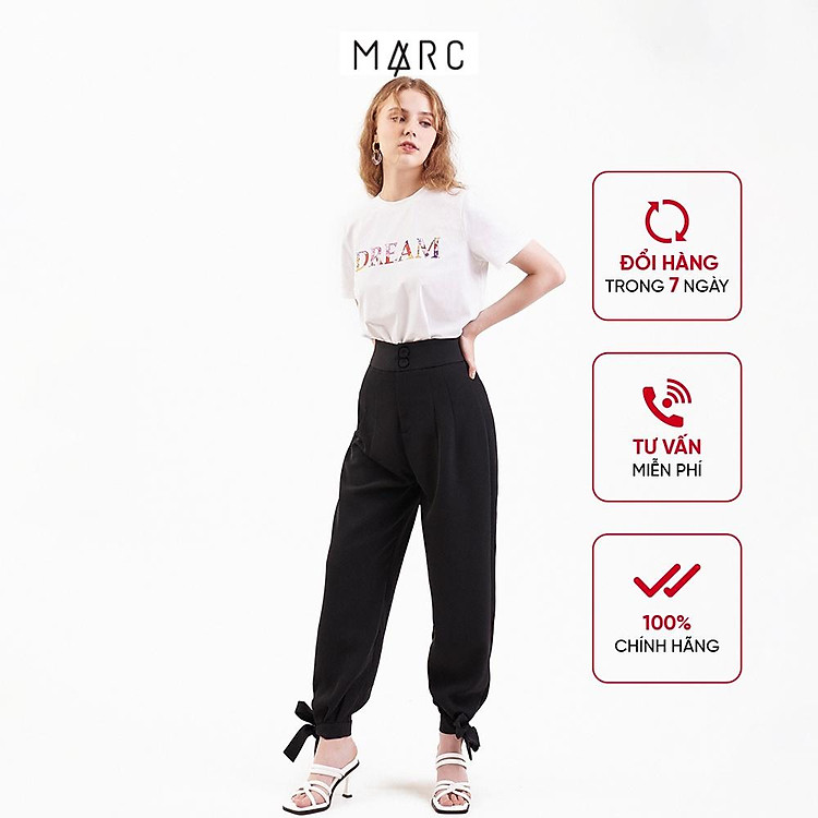 Quần baggy nữ MARC FASHION cột nơ lai FASH061322