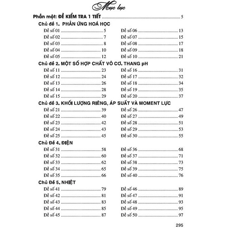 Tuyển Tập Đề Kiểm Tra Định Kì Khoa Học Tự Nhiên Lớp 8 - Ảnh 3